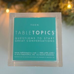 Table Topics card game - Teen edition